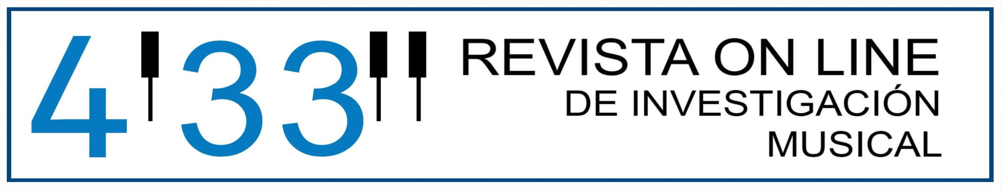 Revista 4'33'' - Logo